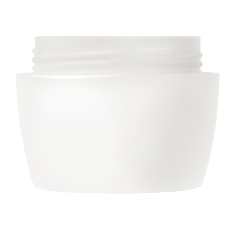 Cosmetic cream plastic jar 50ml double wall Parma (PP) smooth P313