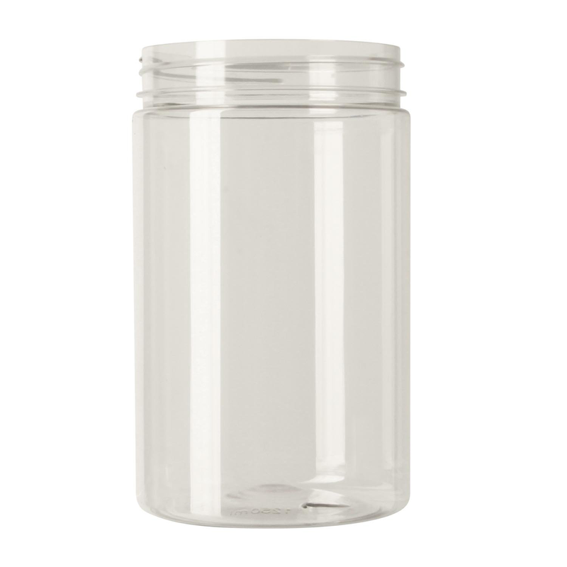 100mm (100-400s/100SP400S), 1250ml, PET Plastic jar Cylindr Packer, P652