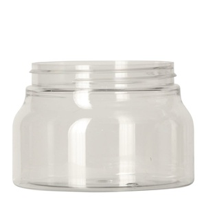 8 oz. Clear PET Plastic Wide Mouth Jar, 89mm 89-400
