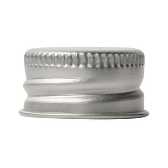 Aluminium-Verschluss,<br>20-410, mattiert (metall)