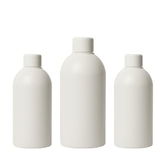 Flat Bottom Round in HDPE