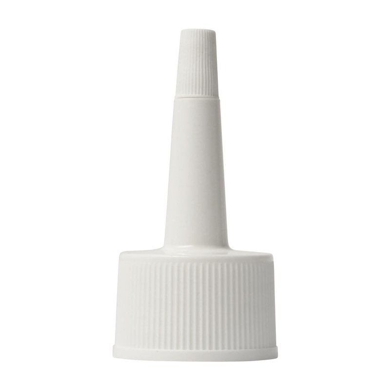 Pointe à visser / Spout cap, col 24-410, standard con Plug seal / auto-jointant (2mm), PP