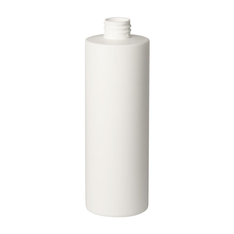 500ml Sharp round, HDPE bottle F1037A 