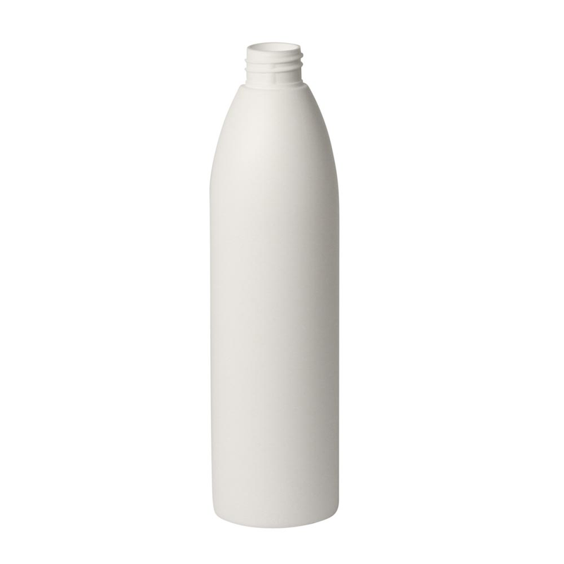 500ml Bullet round, HDPE bottle F257A 