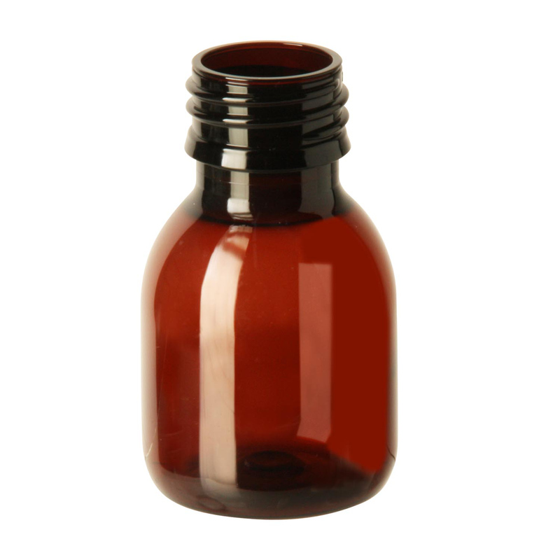 PET Flassche 28 ROPP F503A amber 