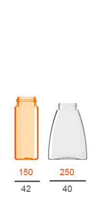 PET bottles 150ml F858A 
