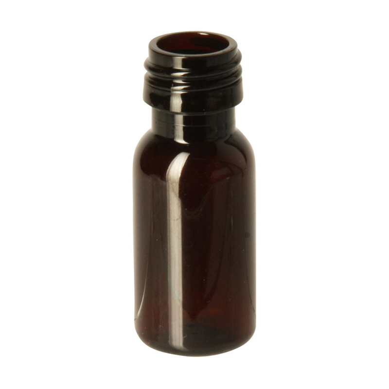 Pharma Mini 10ml, PET bottle Round, F890A amber 03