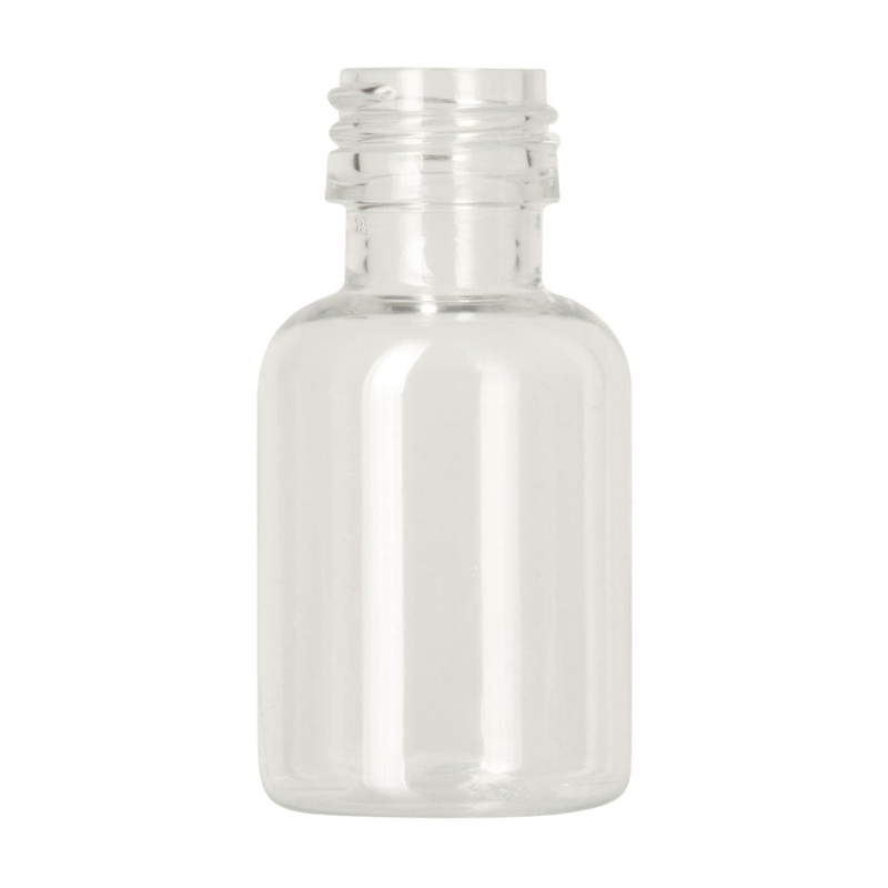 Pharma Mini 20ml, 18 ROPP, PET-Kunststoff-Flasche Rund, F892A 