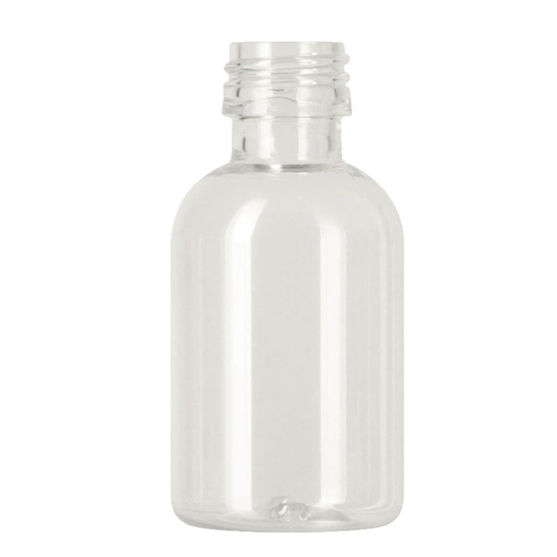 Pharma Mini 50ml, 18 ROPP, PET-Kunststoff-Flasche Rund, F896A 