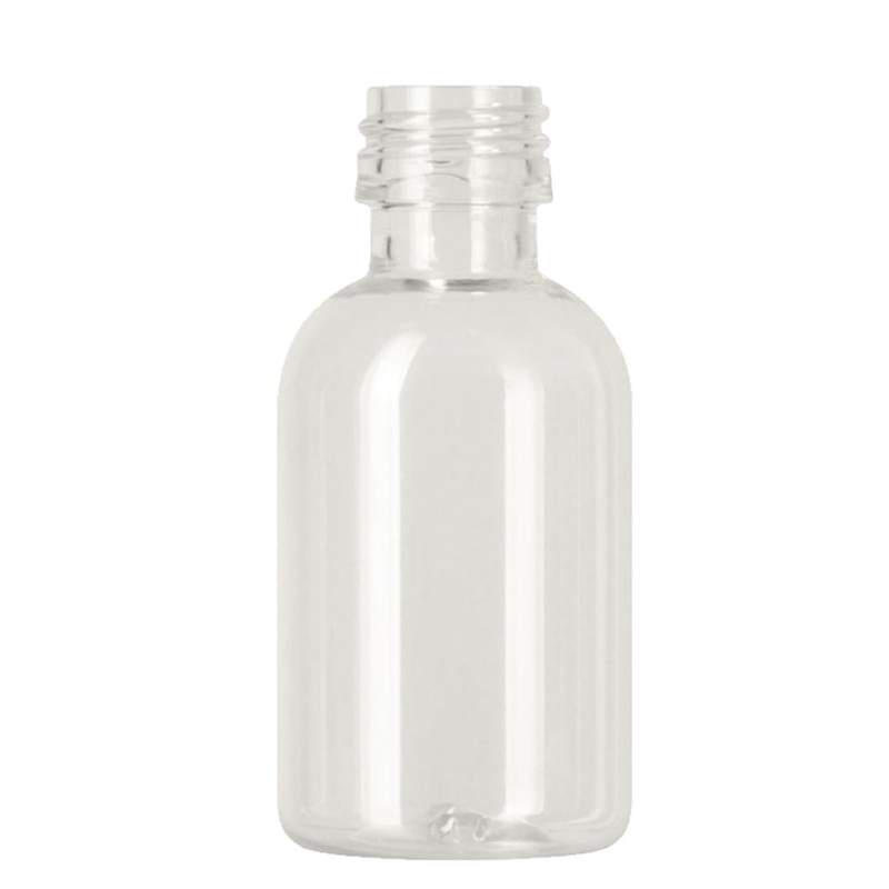 Pharma Mini 75ml, 18 ROPP, PET-Kunststoff-Flasche Rund, F897A 