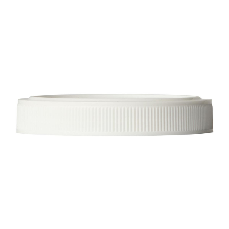 Plastic screw cap 100-400, straight, ribbed