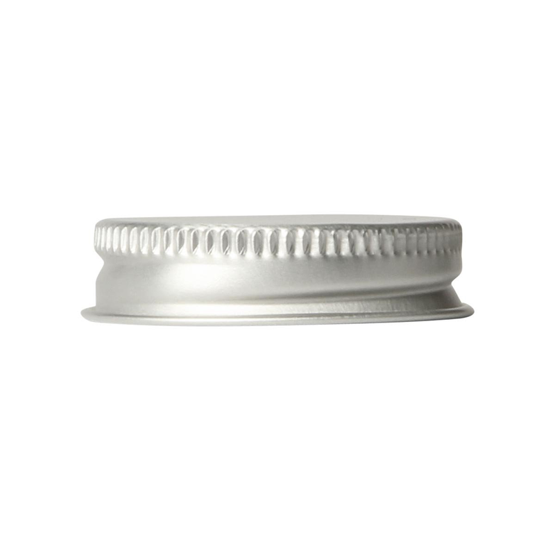 Tapa rosca de aluminio 38mm 38-400 Borde estriado  junta triseal 41