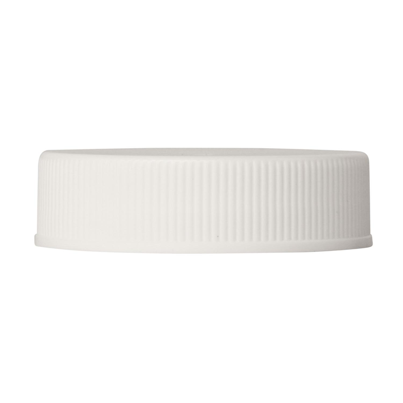 Plastic screw cap 38-400, straight, ribbed