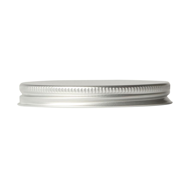 Aluminium screw cap 70-400, silver / gold, rolled edge