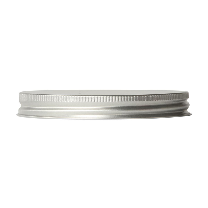 Aluminium screw cap 89-400, silver / gold, rolled edge