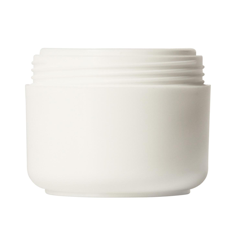 Pot double parois 50ml Arese lisse P104, blanc &#x02713; EN STOCK