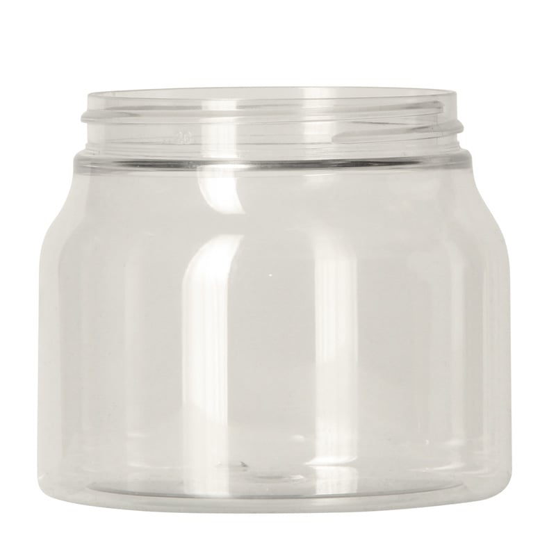 Plastic pot 250ml Milk Jar P5005