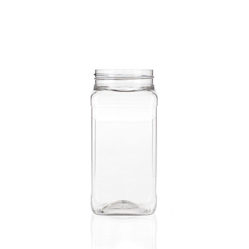 63mm (63-485/63SP485), 500ml, PET Plastic jar Square Spender, P565