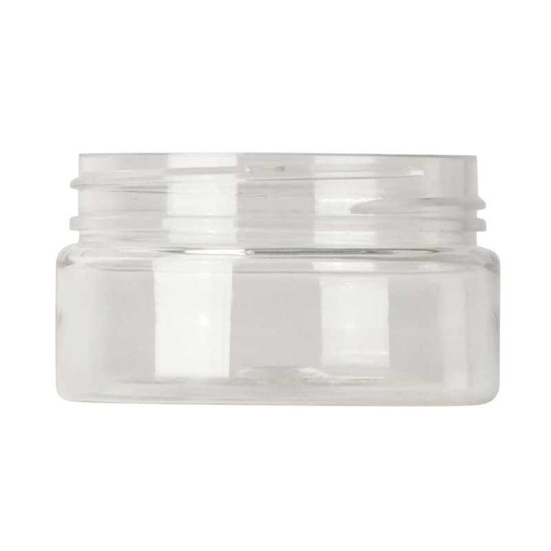 PET pot 25ml, 25ml PET pot, 48-400 PET pot