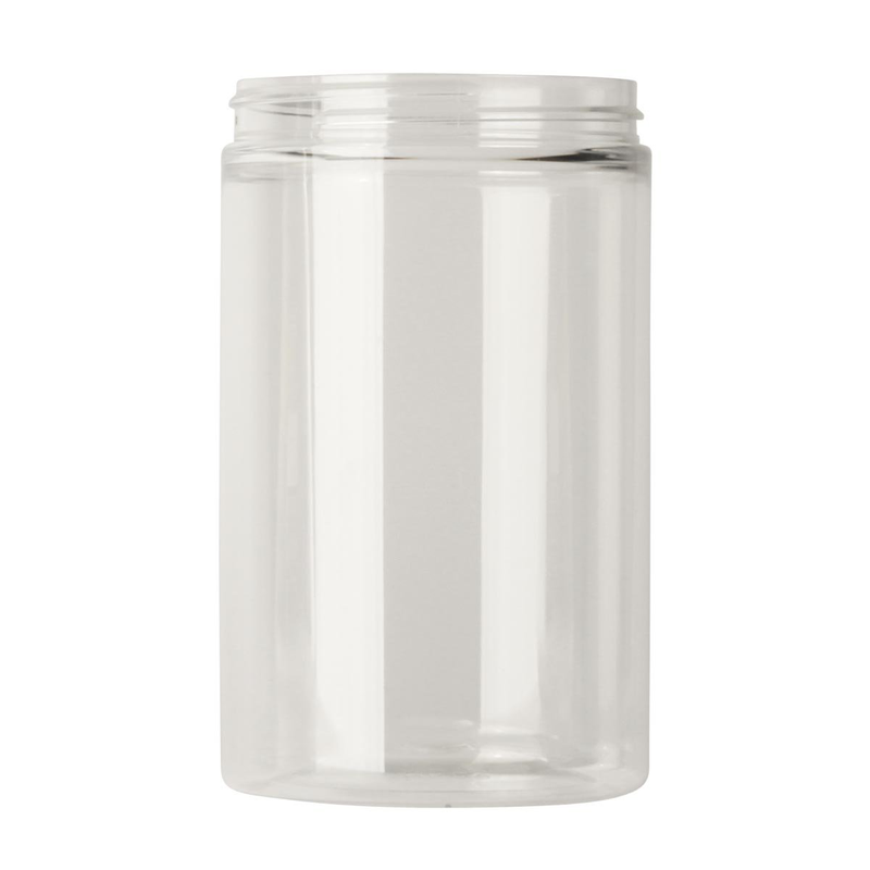 Straight Cylindrical single wall PET jar 400ml
