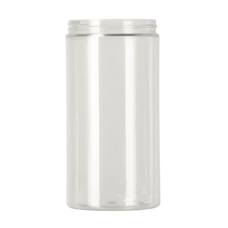 Straight Cylindrical single wall PET jar 500ml