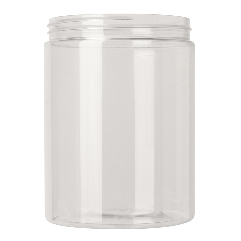 100mm 100-400/100SP400, 1000ml, PET Plastic jar STC 100 mm, P618, transparent, IN STOCK