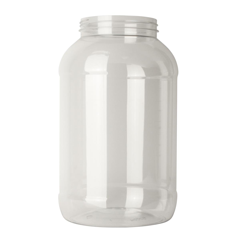 127mm, 8000ml, PET Plastic jar Power Packer, P647