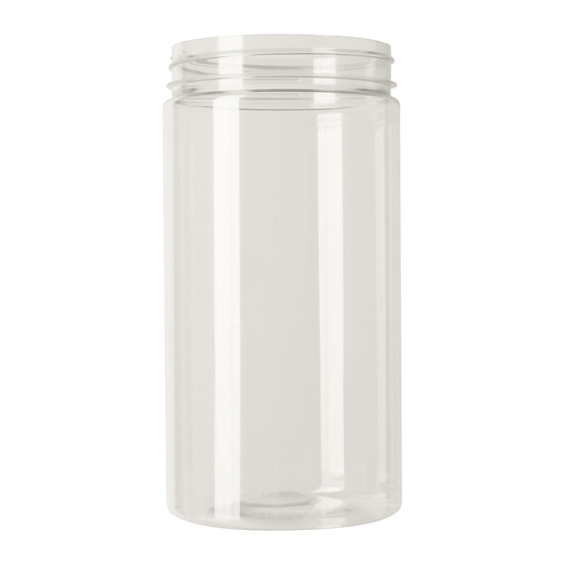 100mm (100-400s/100SP400S), 1500ml, rPET Plastic jar Cylindr Packer, P653