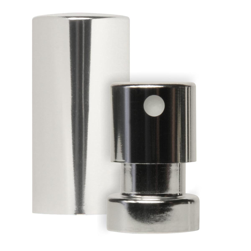 Perfume sprayer Sinfonia FEA15, closure shiny, head shiny, overcap 15-35 shiny