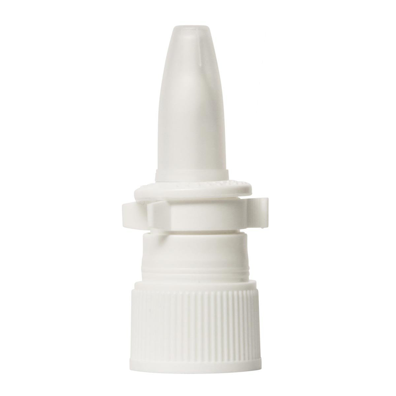 Pharma sprayer MKII GL20, closure ribbed, head smooth, overcap Safety Clip