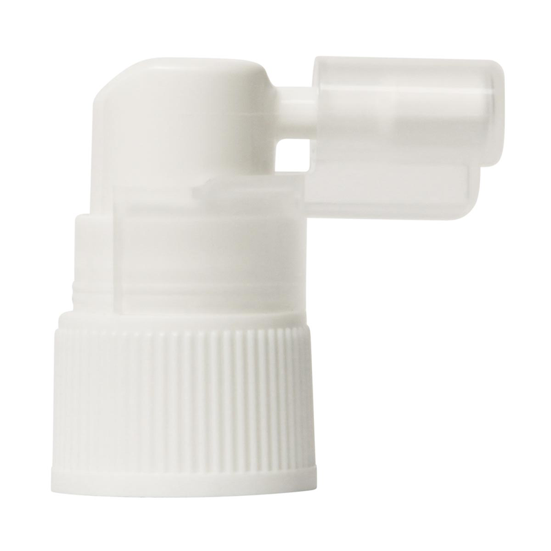 Pharma sprayer MKII GL20, closure ribbed, head smooth, overcap protection