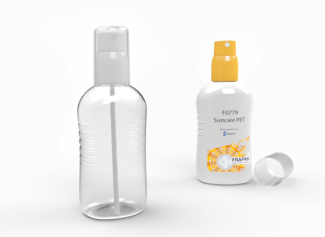 Sun care packaging Frapak