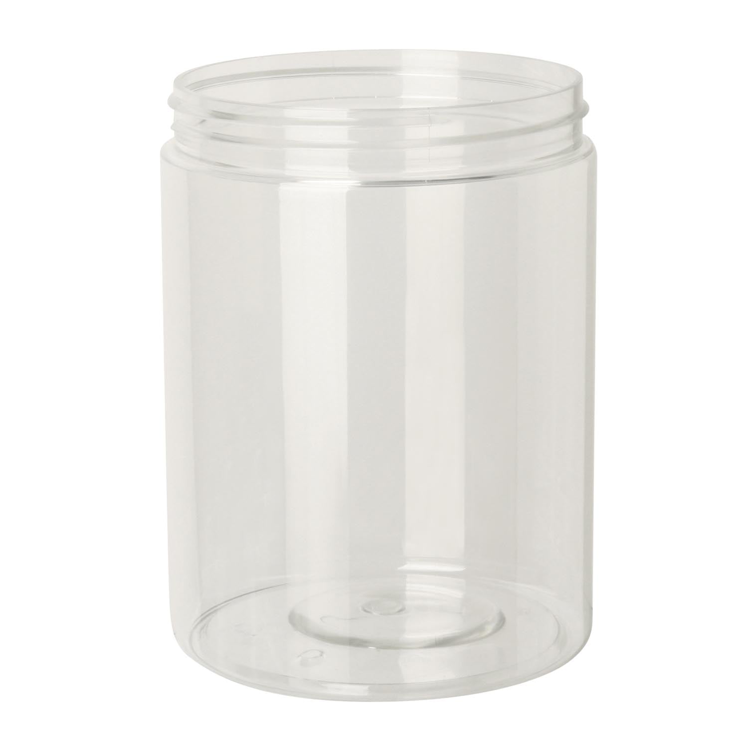 1000ml PET jars P0618 in transparent 100400 PET jars
